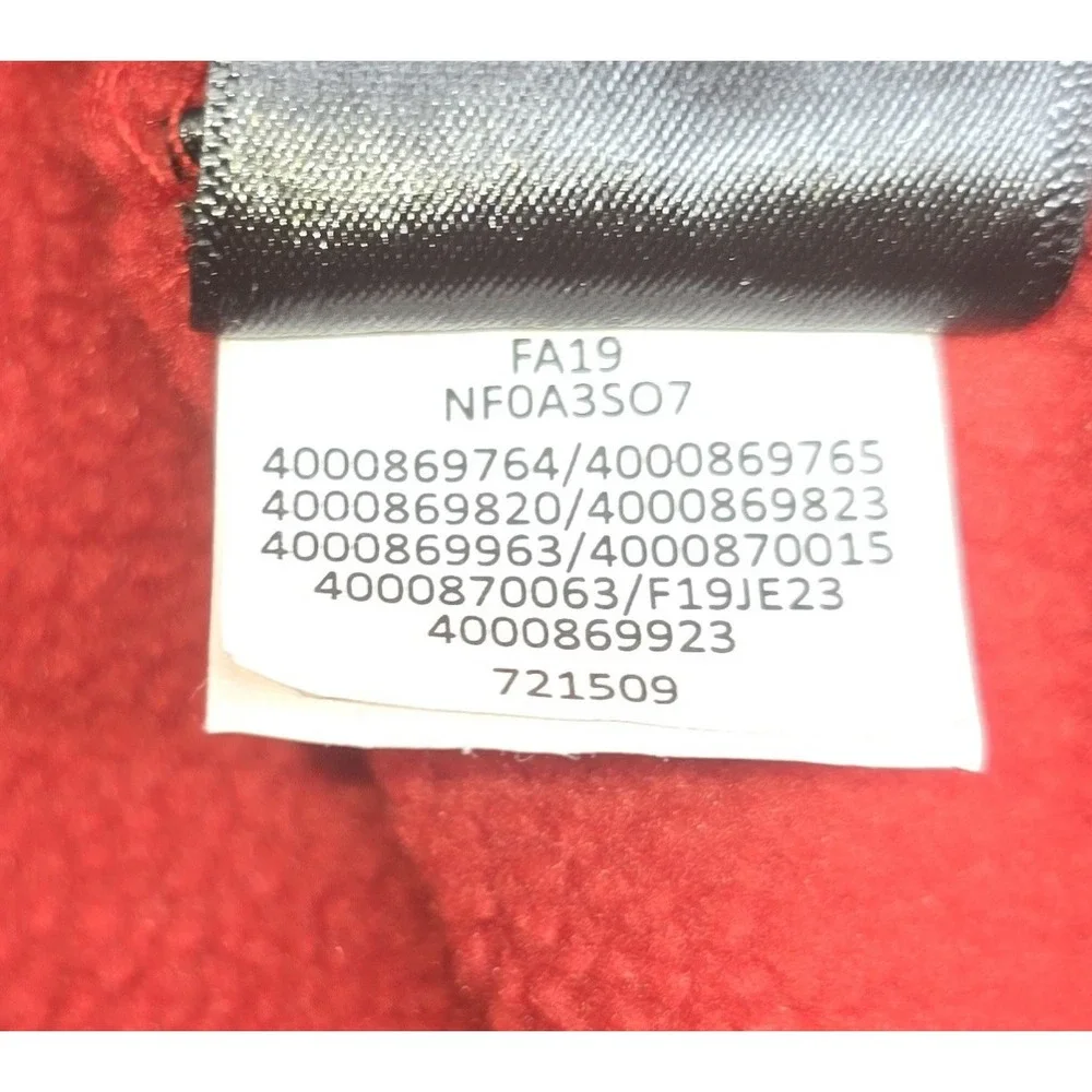 NORTH FACE Canyonlands Heather Red Size XL 1/4 Zip -2375